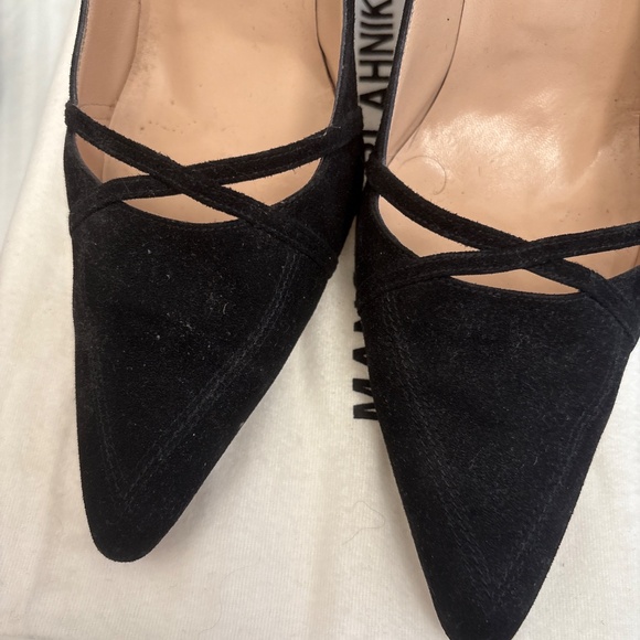 Manolo Blahnik black suede! - Picture 2 of 3